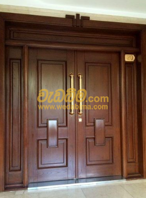 wooden door design Horana sri lanka