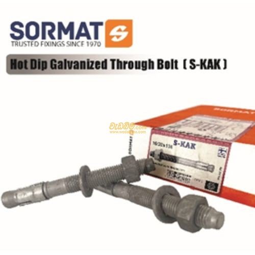 Hot Dip Galvanized Anchor Bolt price in sri lanka