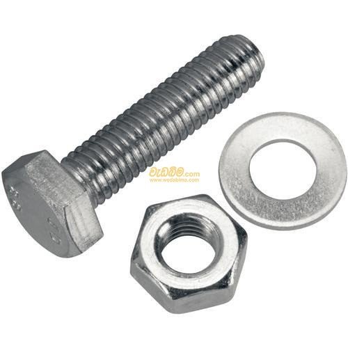 Hot Dip Galvanized Nuts Bolts and Washers in Colombo