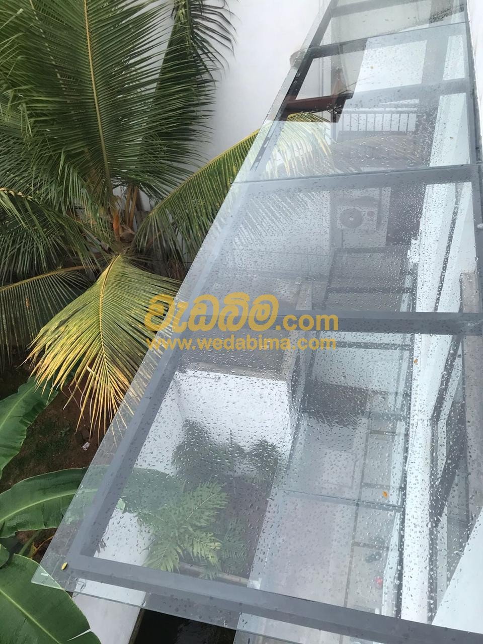 Glass Canopy Roof Negombo