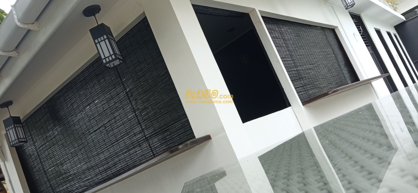 Outdoor Bamboo blinds price in kalutara