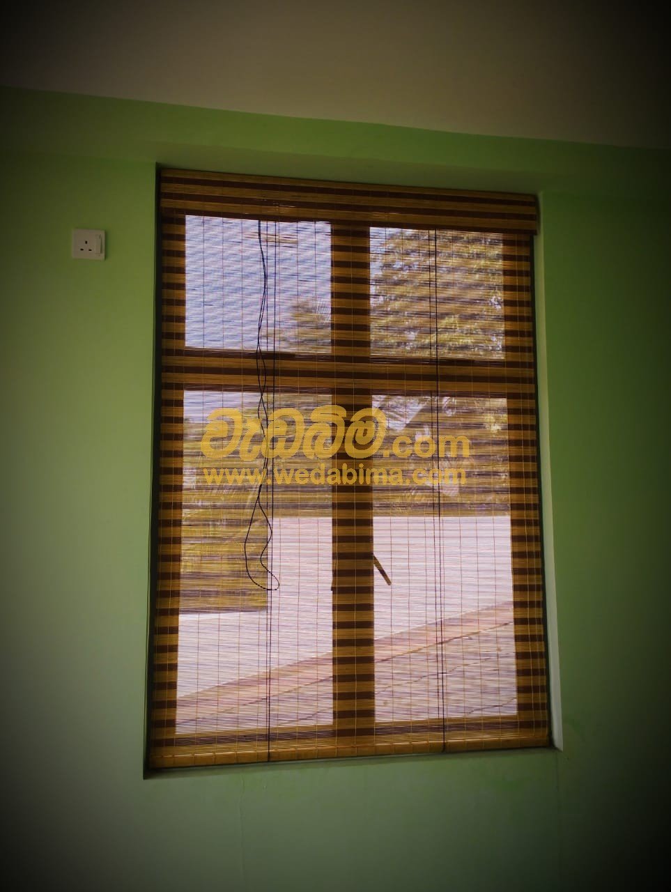 bamboo blinds installation contractors colombo