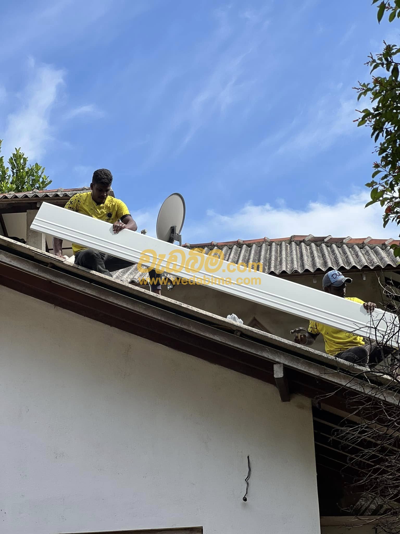 Rain Water Gutters and Fittings srilanka