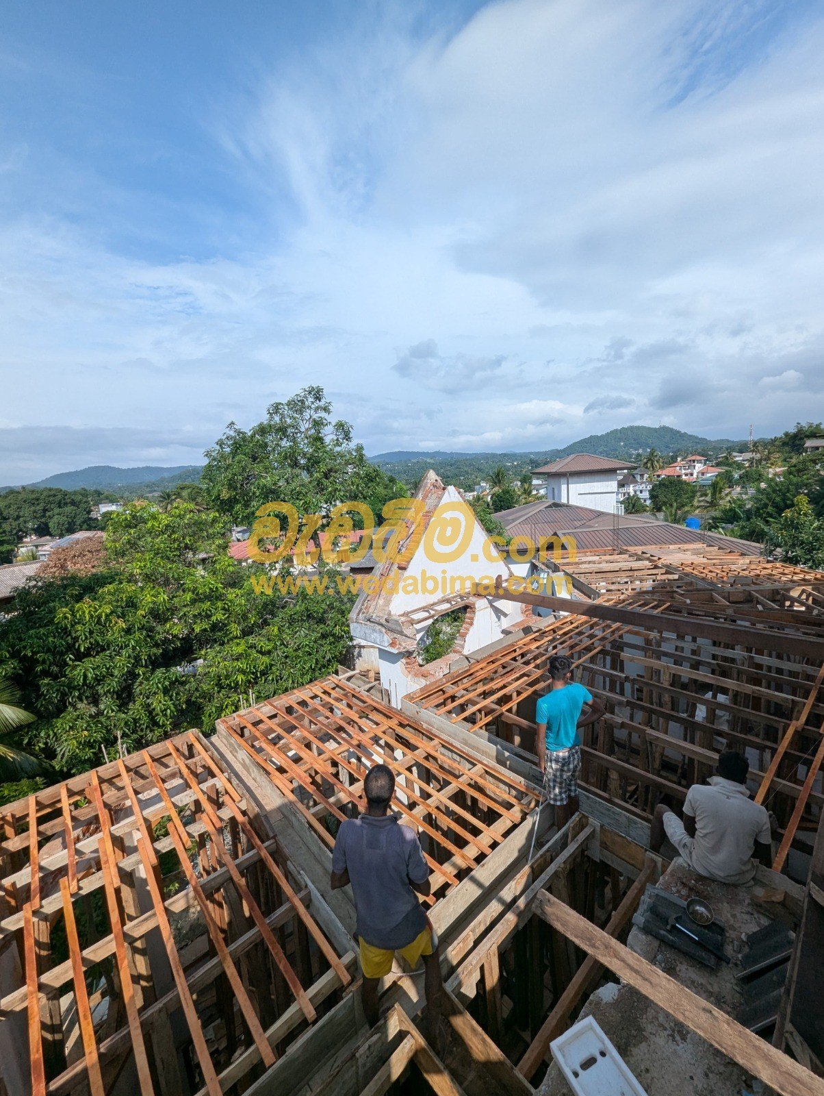 Slab Construction in mawanella