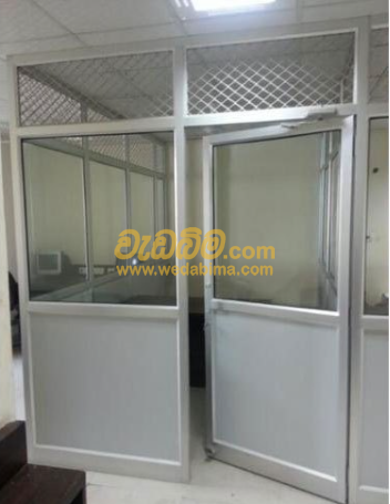 Aluminium door designs in Piliyandala