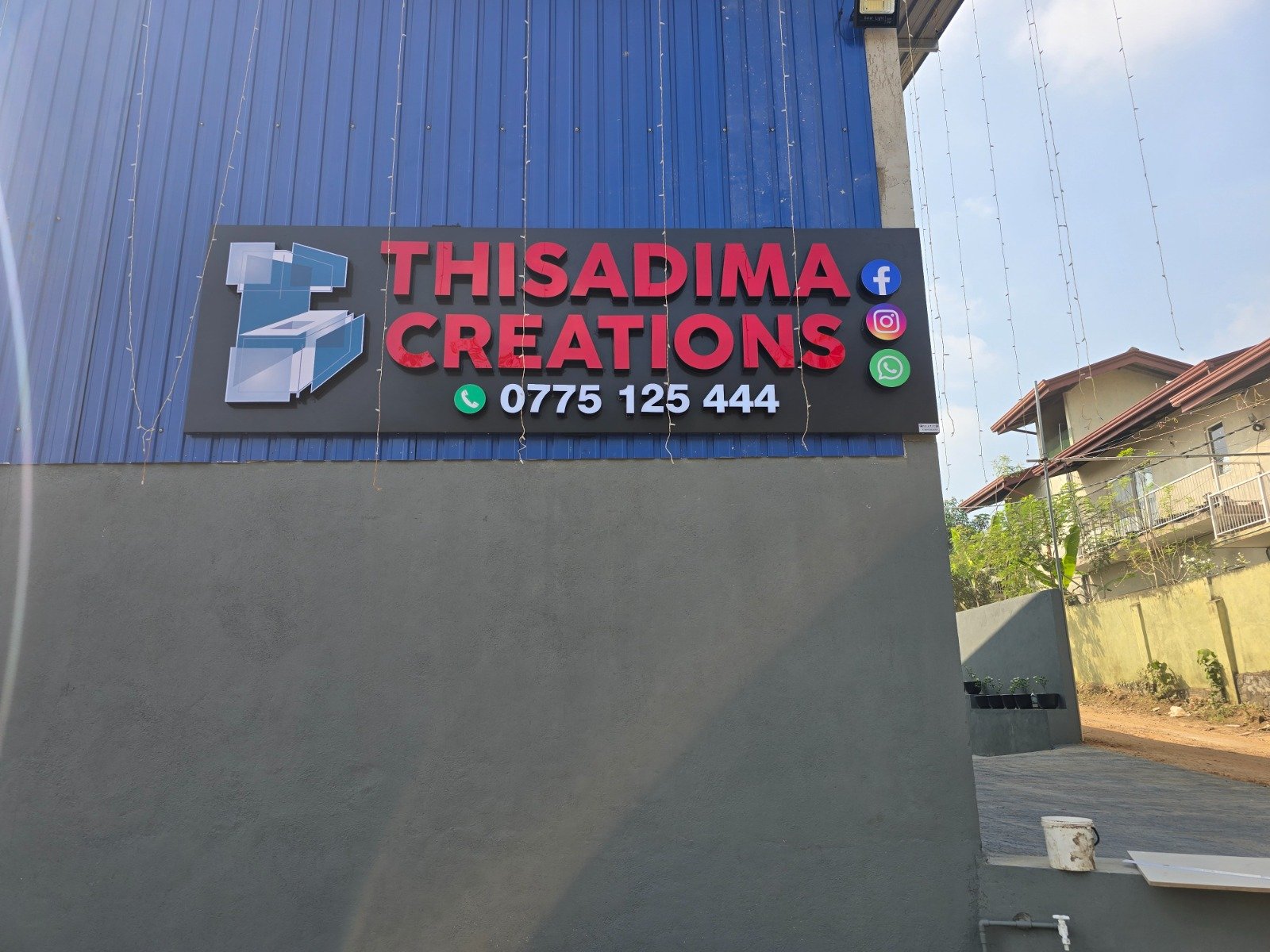 3d embossed letter name boards price in colombo