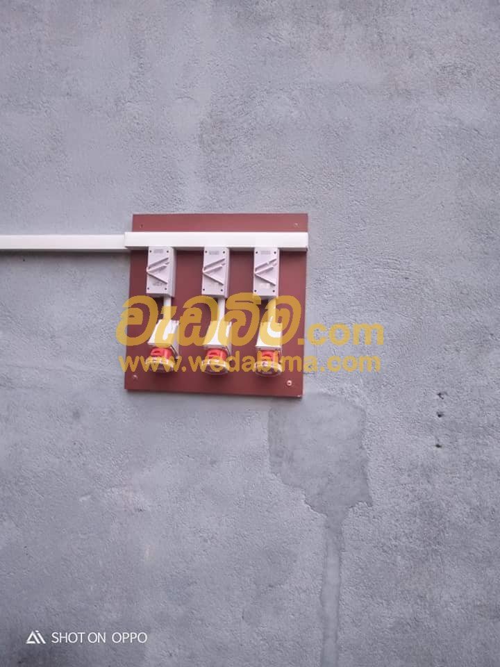 Industrial socket installation badulla uva province