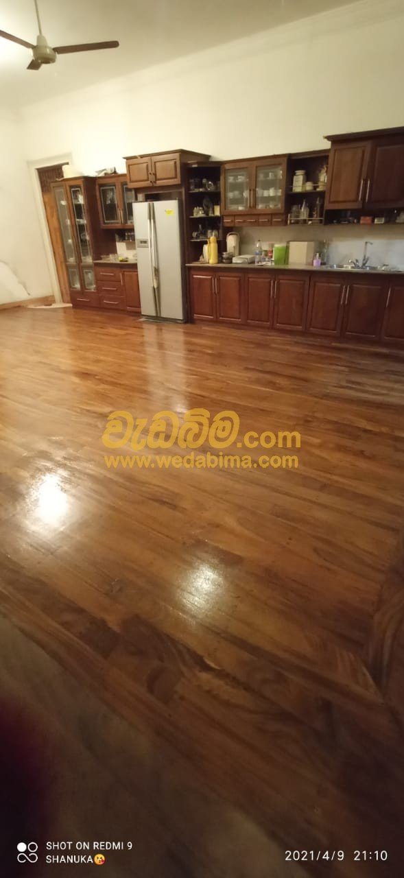 Timber Flooring Work colombo