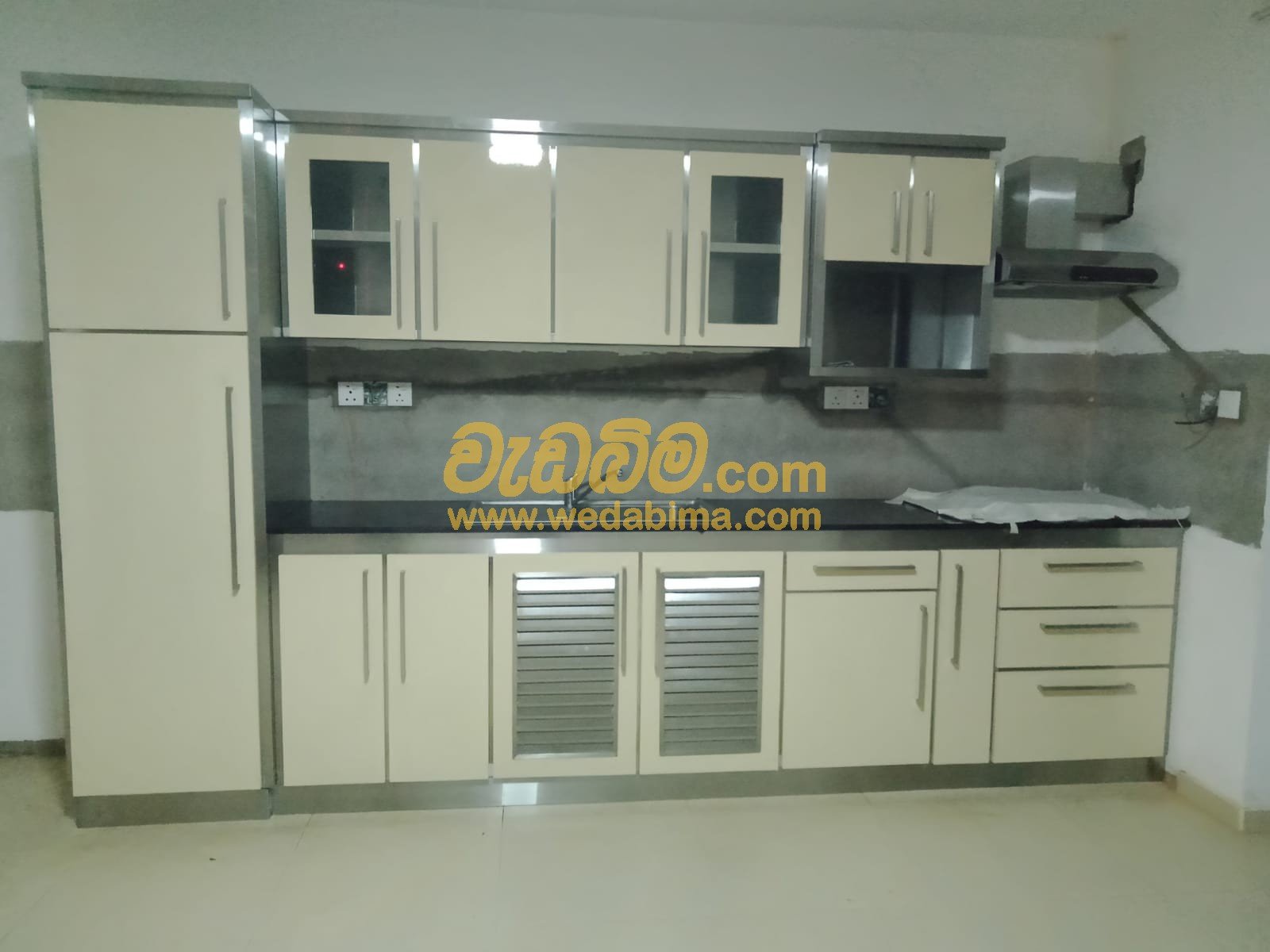 Aluminium Pantry Cupboards - Kalutara