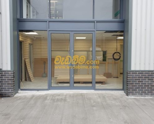 Aluminium Shop Fronts price in kandy