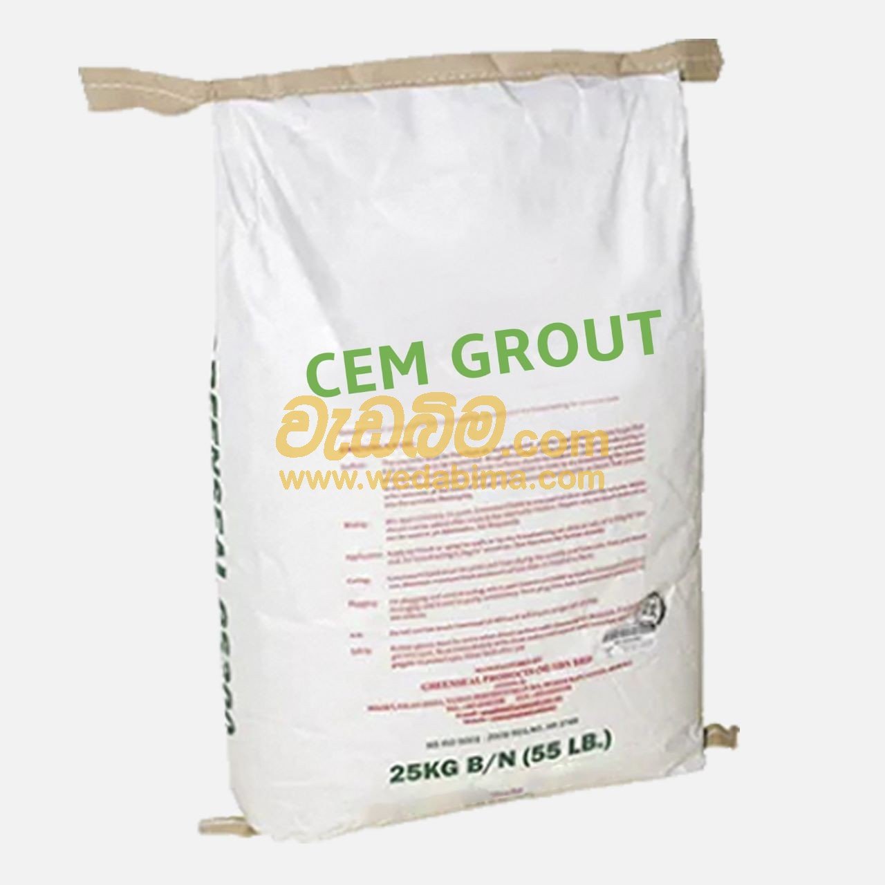 Non shrink grout for general purpose colombo