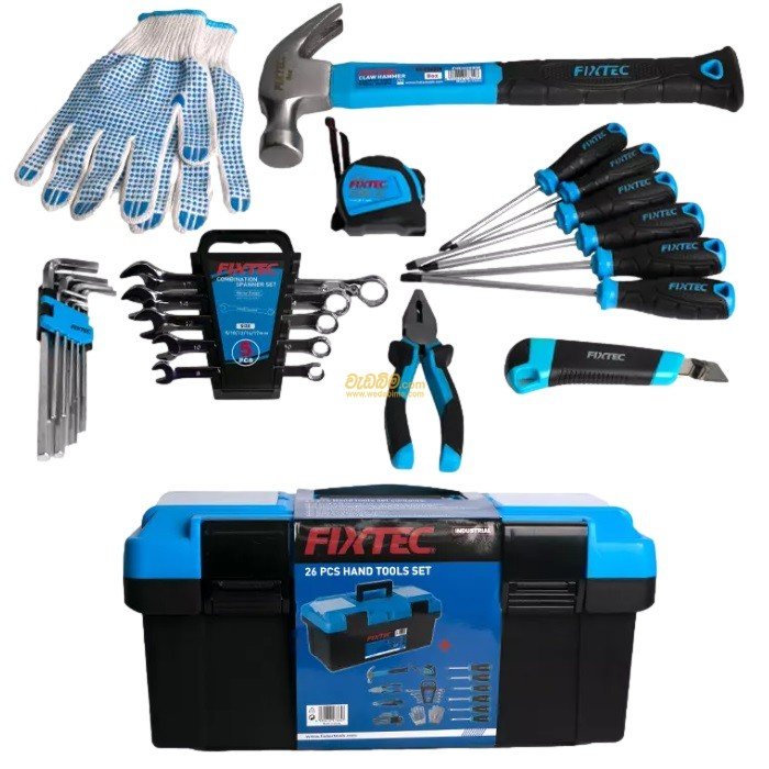 26pcs Hand Tools Sets With Plastic Tool Box