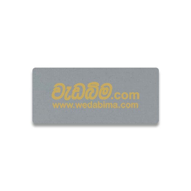 3mm 8x4 Feet Double Side Silver Grey Aluminium Composite Panel