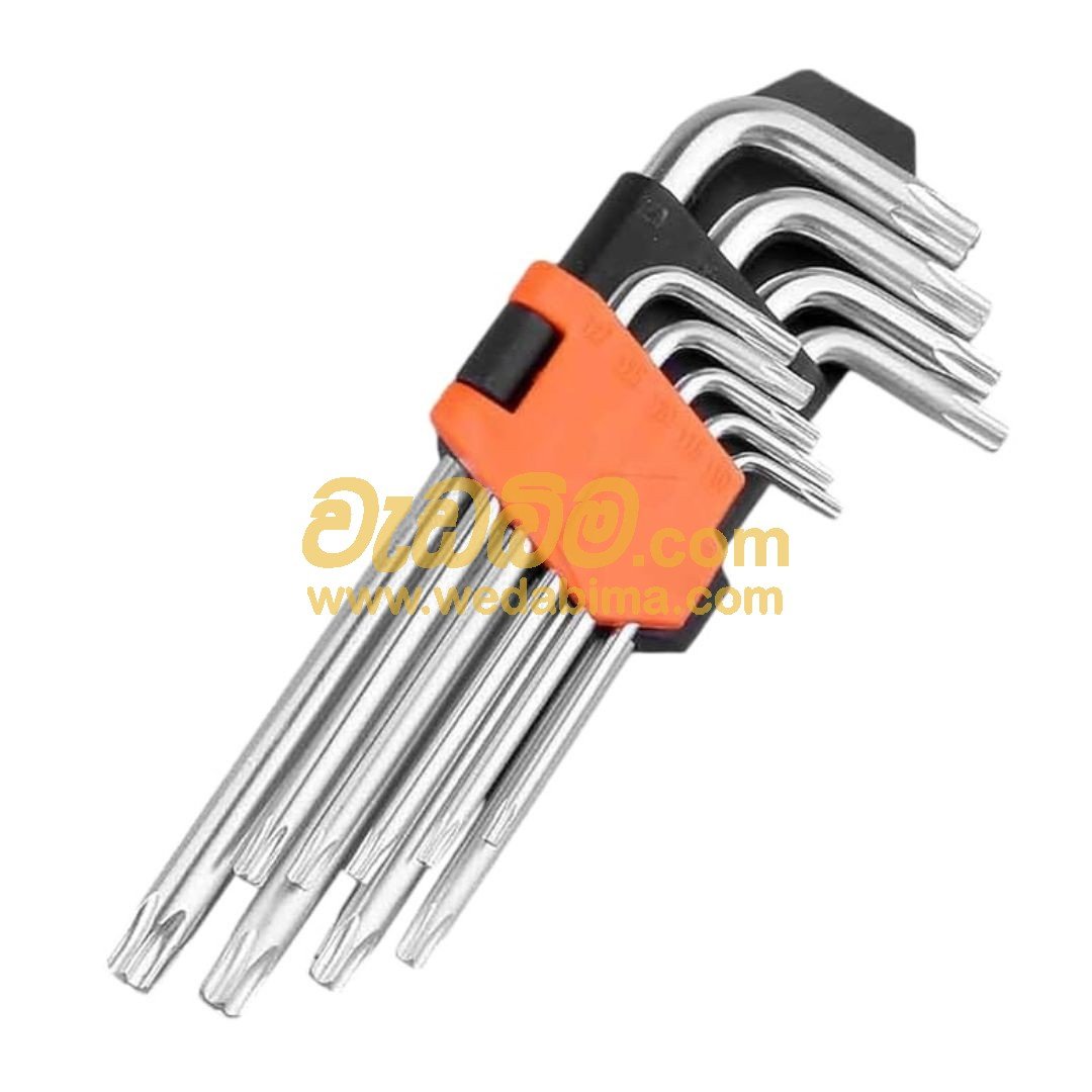 9Pcs Short Allen key Hex Set