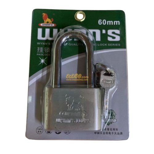 60mm Padlock long shuckle