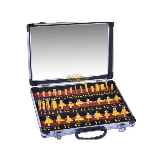 50Pcs 8mm Aluminium Router Bit